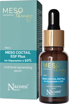 Serum do twarzy Nacomi Meso Egf plus odmładzające 15 ml (5902539721768)