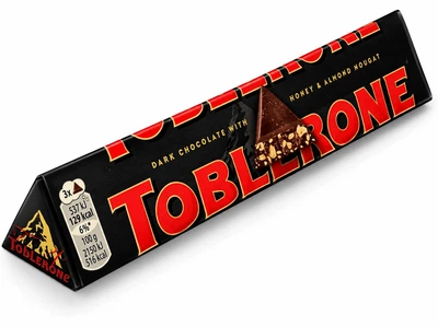 Шоколад чорний TOBLERONE WITH HORNEY AND ALMONDS 100 g