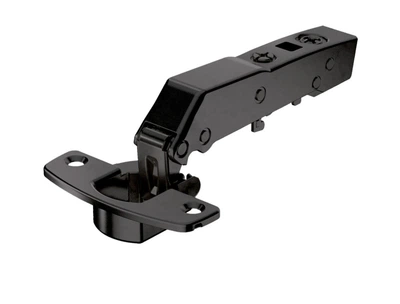Завіса Hettich Sensys 8639і W45 кутова з дотягувачем, кут відкривання 95°, чорний обсидіан
