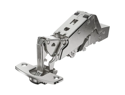 Завіса Hettich Sensys 8657i накладна з дотягувачем, кут відкривання 165 градусів нікель (9099540)