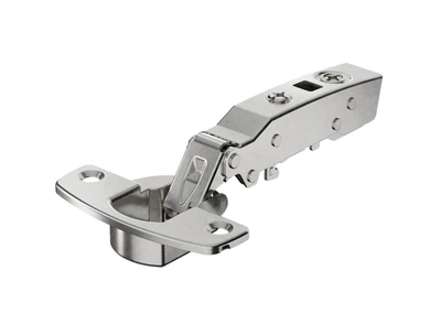 Завіса Hettich Sensys 8645i накладна з дотягувачем, кут відкривання 110 градусів нікель (9071205)