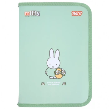 Папка для зошитів пластикова YES B5 Miffy на блискавці (492406)
