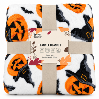 Плед Ardesto Autumn Flannel 160х200 см 100% полиэстер Хэллоуин (ART0150PB)