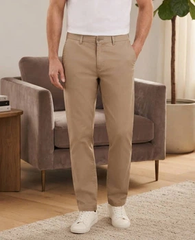 Мужские штаны Autograph (M&S) р. 34/31 Loose Fit бежевые
