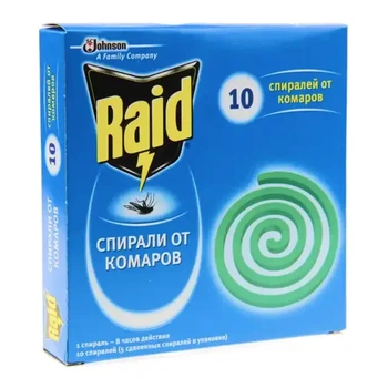 Raid від комарів спіраль 10 шт