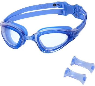 Окуляри для плавання NILS Aqua NQG180AF 11-10-316 Блакитні (5907695526400)