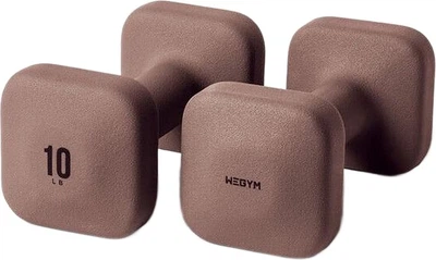 Гантели Wegym 2 x 4.53 кг, розовые