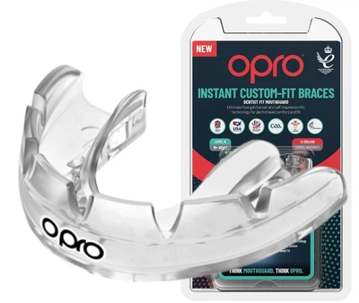 Капа OPRO Dental Grade одночелюстная Clear для взрослых 11+
