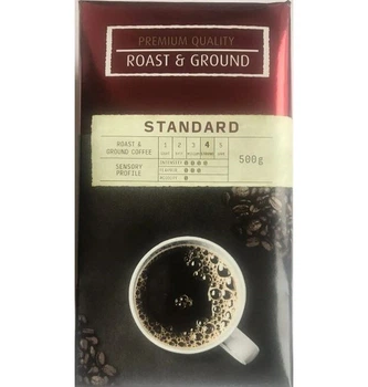 Кава мелена Standard Coffee standart roast & ground 500г