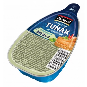 Паштет Hame Tunak se zeleninou з тунцем та овочами Рибний паштет Омега-3 Помазанка Лодочка 100г