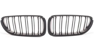 Ніздрі решітки радіатора переднього бампера BMW 6 series F12/F06 2012-2016 Black 2BAR