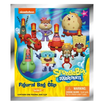 Игровая фигурка на клипсе Monogram серии Nickelodeon S6 Губка Боб 3D