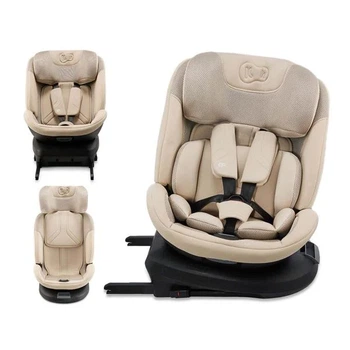 Автокрісло Kinderkraft Xpedition 3 i-Size поворотне 360° проти руху до 105 см бежеве