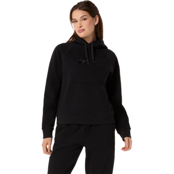 Худи Asics LOGO FLEECE PULLOVER HOODIE M черный c-2032D377-001