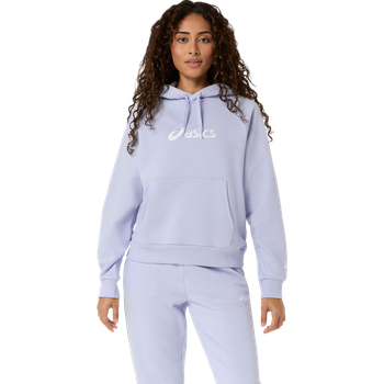 Худи Asics LOGO FLEECE PULLOVER HOODIE M голубой c-2032D377-401