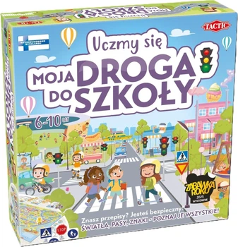 Gra planszowa Tactic Uczmy się: Moja droga do szkoły 60850 (6416739608501)