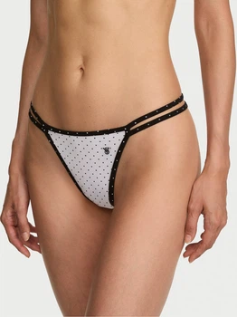 Трусики стринги женские хлопковые Victoria's Secret 927030912 S Белые (1162648722)