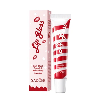 Блеск-бальзам для губ SADOER Lip Gloss Strawberry 10 г