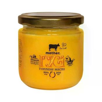 Масло сливочное топленое Гхи Mother Farm 200 г