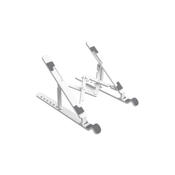 Подставка для ноутбука Orico 11-17", 7 position (15°-45°) plastic white (HS081829) (358173)