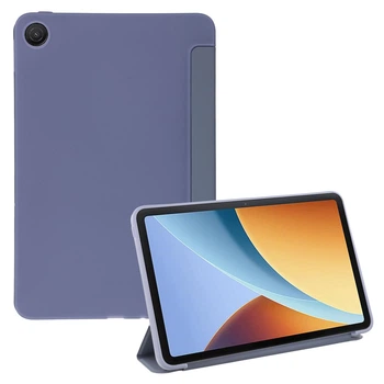 Силіконовий чохол Smart Cover TPU v2 з підставкою та автосном на планшет Xiaomi Redmi Pad 2 9.7" екран / Poco Pad C1 9.7" 2026 (Бузковий)