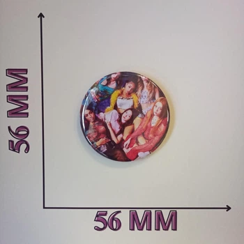 Значок 5,6 см Katseye (38526)