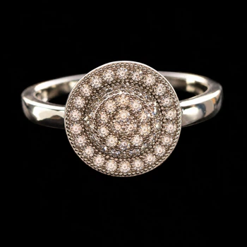 Серебряная кольца 925 пробы с фианитами