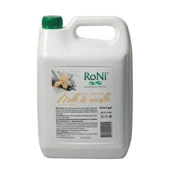 Крем-мило рідке RoNi ECONOMIX Milk&Honey 5 л (441273)