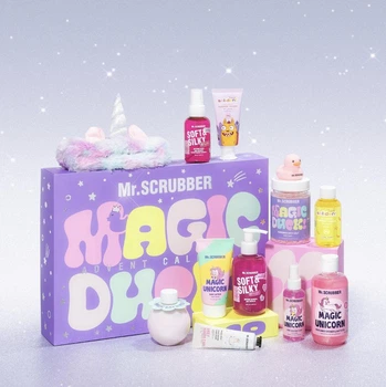 Дитячий адвент календар для дівчат Magic Duck Mr.SCRUBBER 12 сюрпризів