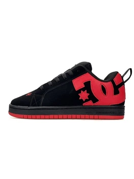 Жіночі кросівки DC Shoes Court Graffik Red on Black 37
