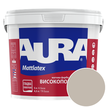 Краска интерьерная моющаяся Aura Mattlatex 3d Palazzo 85 (кашемировый) матовая 5 л