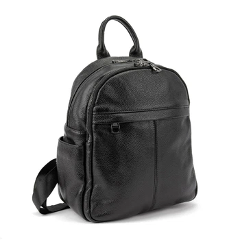 Кожаный женский черный рюкзак Olivia Leather F-FL-NWBP27-1138A