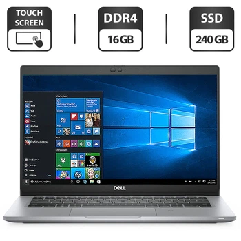 Ультрабук-трансформер Dell Latitude 5320 2-in-1 / 13.3" (1920x1080) IPS Touch / Intel Core i5-1145G7 (4 (8) ядра по 2.6 - 4.4 GHz) / 16 GB DDR4 / 240 GB SSD / Intel Iris Xe Graphics / WebCam б/в