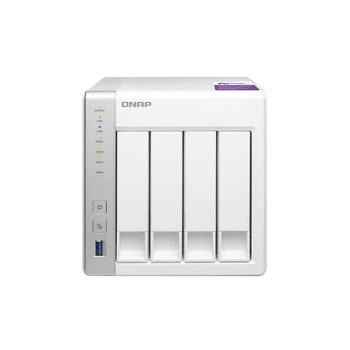 NAS-сервер QNAP TS-431P, Labs AL-212 (2x1,7 ГГц), 1 Гб DDR3, без жестких дисков (4 x 2,5", 4 x 3,5") Б/У