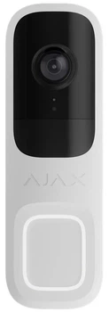 Видеозвонок Ajax Doorbell 4 Мп Wi-Fi 155°x90° белый