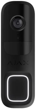 Видеозвонок Ajax Doorbell 4 Мп Wi-Fi 155°x90° черный