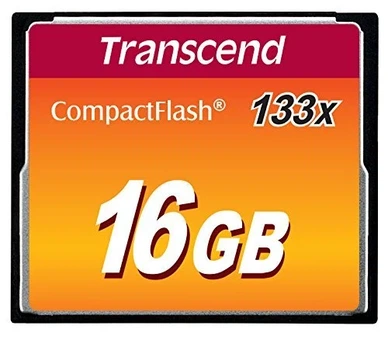 Карта пам'яті CompactFlash 16GB 133X 21,5 Мб/с 45 Мб/с