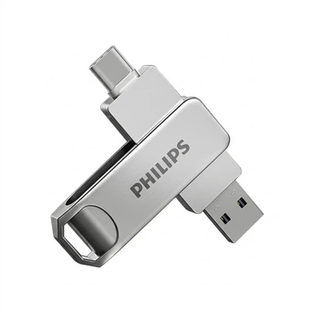 Флеш пам'ять USB Philips 61UT-D 128GB USB 3.2 Gen1 + Type-C