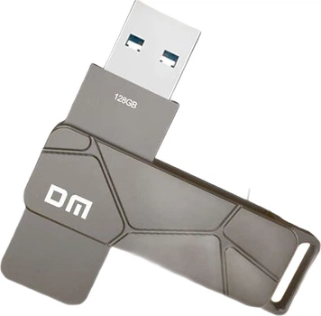 Флеш пам'ять USB DM PD197 128GB USB 3.2 Gen1 Gold-Black