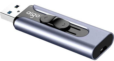 Флеш пам'ять USB Aigo U335 64GB USB 3.2 Gen1 Blue