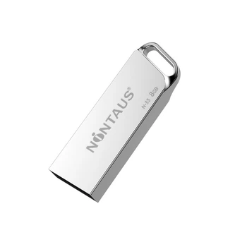 Флеш память USB NINTAUS N-33 8GB USB 2.0 Silver