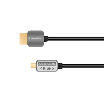 Кабель Kruger&Matz HDMI - micro HDMI 3.0m (KM0328)