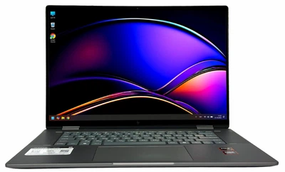 Ноутбук HP Envy x360 16-ad0023dx: Ryzen 7 8840HS / RAM 16 ГБ / AMD Radeon 780M Graphics / SSD 512 ГБ / 16" IPS, Multi-touch/ Б/В