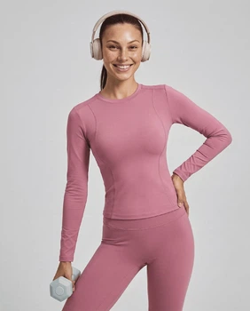 Женский спортивный лонгслив Nordvik Pro-Fit Dry Run Розовый XL