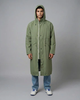 Чоловічий плащ дощовик Nordvik Urban Storm Зелений One Size