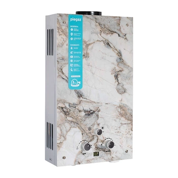 Газовий проточний водонагрівач Piegaz Afrodyta Type-C Onyx Marble