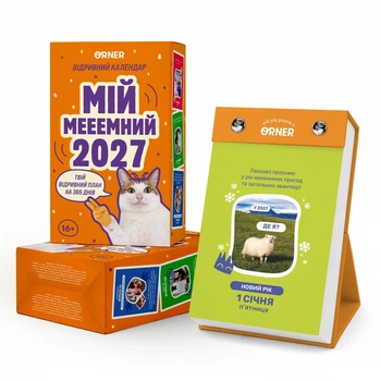 Настольный календарь «Мой мемный 2027 год»