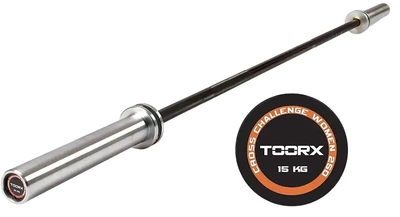 Гриф для штанги Toorx Max Cross Challenge Women 201 см 50 мм (BO-250) (932176)