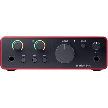 Аудиоинтерфейс Focusrite Scarlett Solo 4th Gen (234617) [176873]
