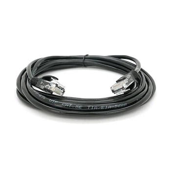 Патч-корд литой Ritar YG510 CCA, UTP, RJ-45, Cat.5e, 3 м, черный